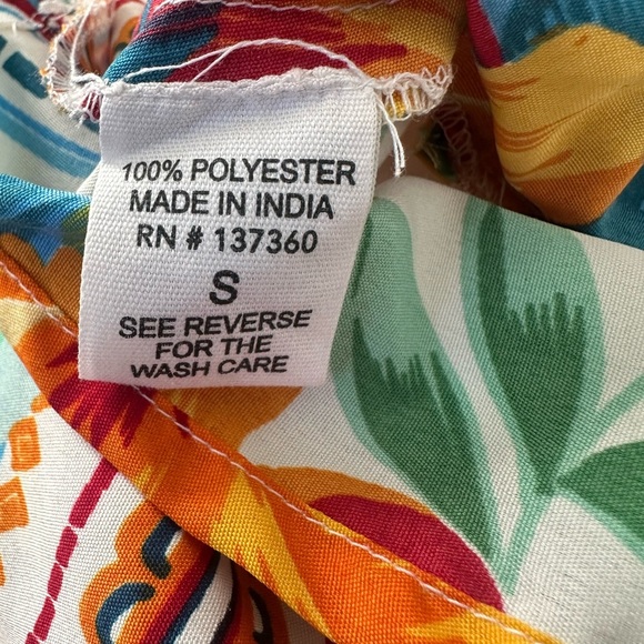 Live 4 Truth Tropical Parrot & Palm Print Two-Piece Skort set Size Small - Picture 9 of 16